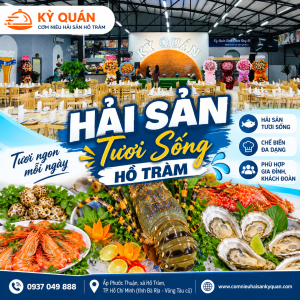 HẢI SẢN TƯƠI SỐNG HỒ TRÀM – KINH NGHIỆM CHỌN HẢI SẢN NGON KHI ĐI DU LỊCH