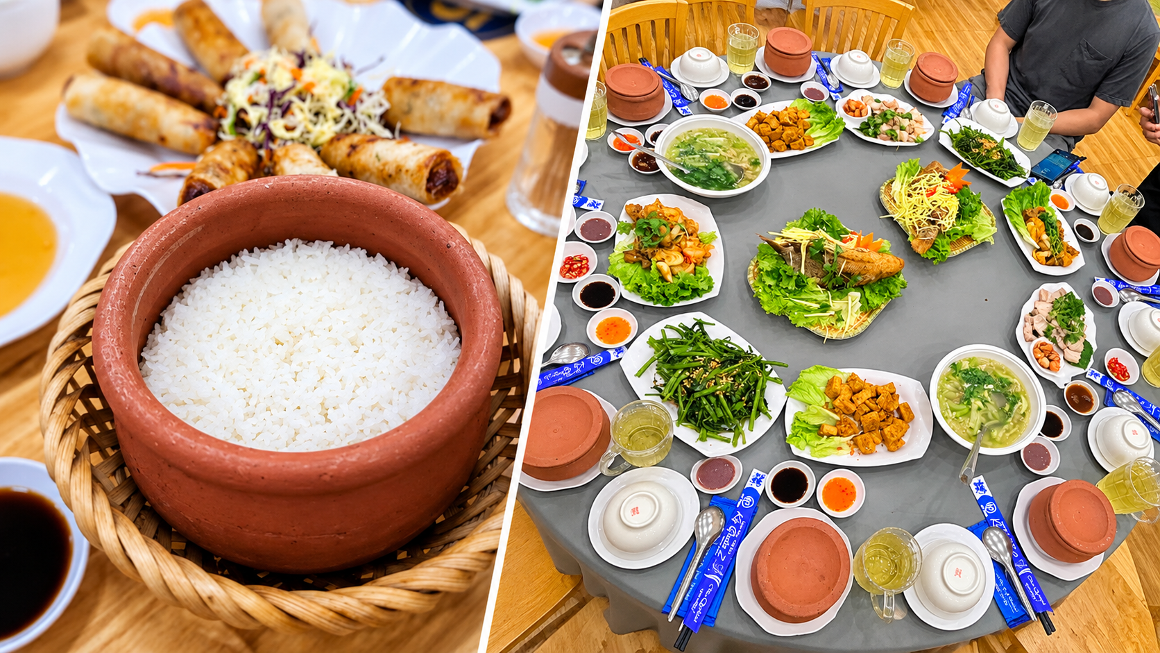 cơm niêu hải sản Hồ Tràm tại Kỳ Quán