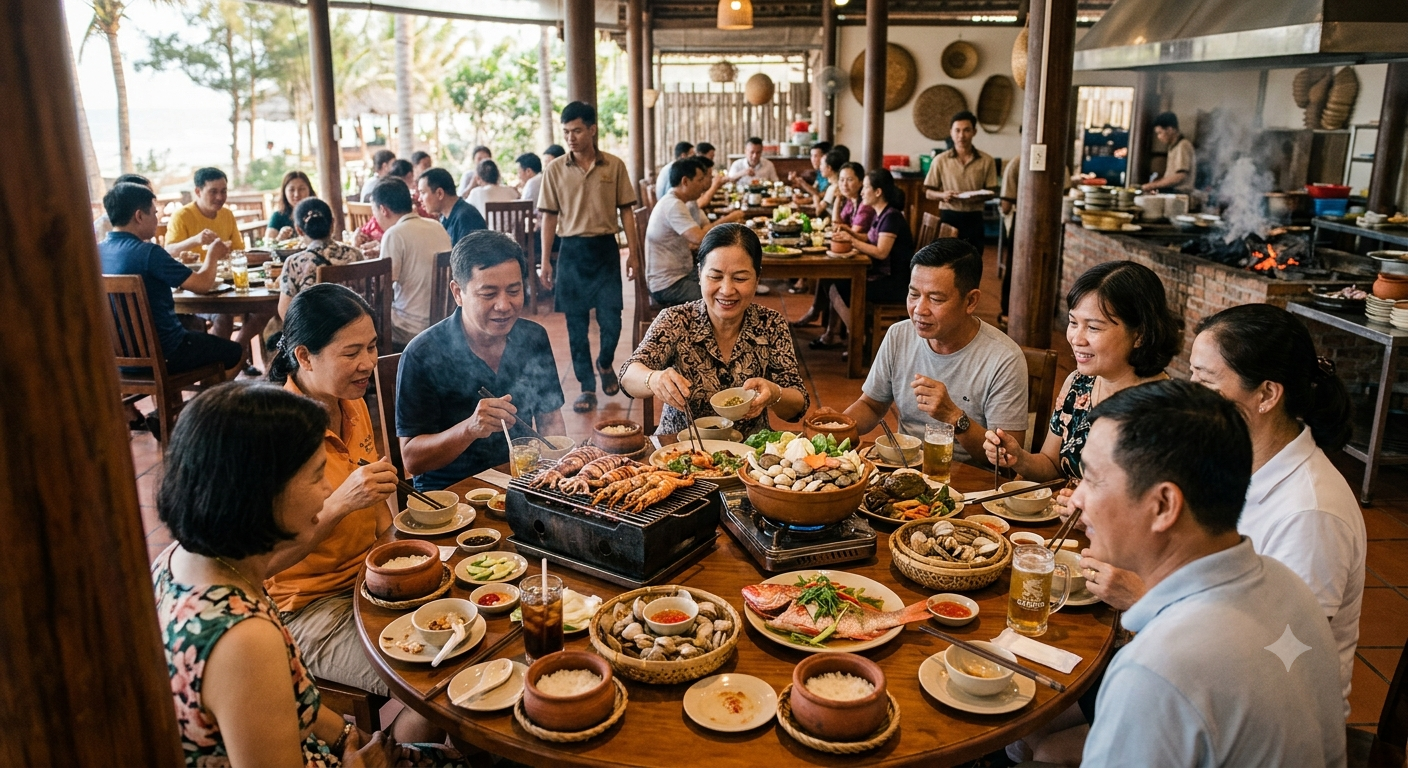 Phân tích chi tiết cách chọn hấp, nướng hay lẩu cho từng loại hải sản