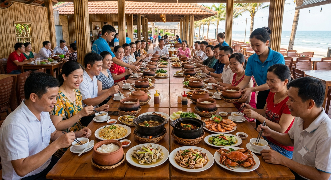 Nội dung cốt lõi: Lợi ích thiết thực khi liên hệ trước với Cơm Niêu Hải Sản Kỳ Quân